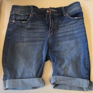 Juicy Couture Blue Denim Shorts